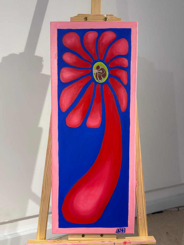 "Bloomery" Oil on Canvas