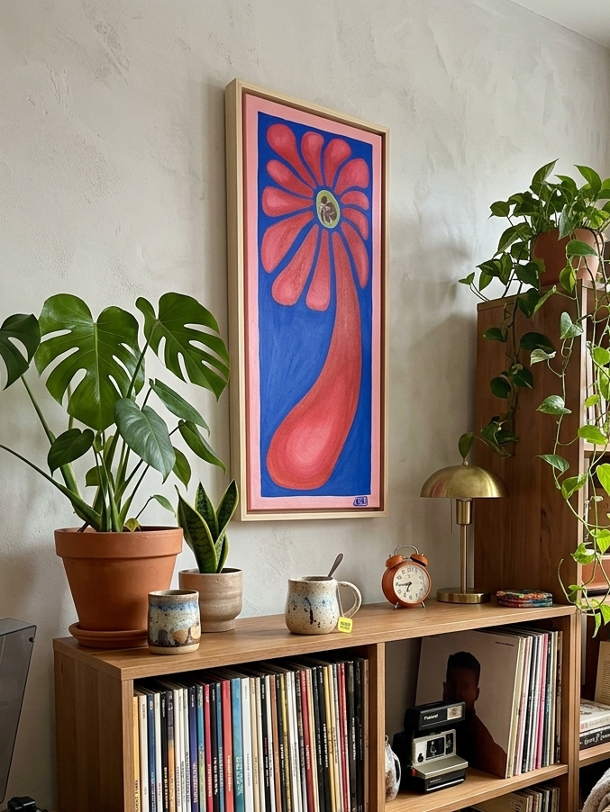"Bloomery" Oil on Canvas